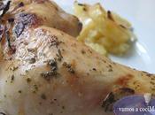 Pollo salsa cebolla