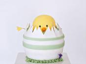 tarta Pascua adorable