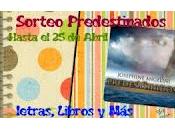 Sorteo Predestinados blog Letras, libros