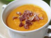 Crema rústica calabaza asada curry jengibre