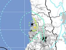 fuerte sismo despertó chilenos