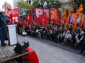 Frente Izquierda reivindicó lucha trabajadores"