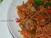 Fideos costilla