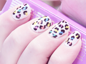 Uñas semana: Colorful print