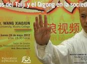 Conferencia beneficios taichi chikung Wang Xiaojun -Instituto Confucío Valencia colaboración Escuela Tantien-
