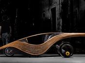 Phoenix, coche biodegradable fabricado bambú ratán