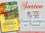 Sorteo "Donde siempre otoño" blog vida libros