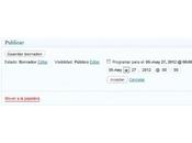 Programa Publicación Posts
