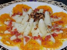 Ensalada naranja melón