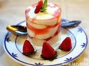 Postre especial: falso tiramisú fresas confitadas