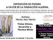 Invitación. exposición pintura thelifestyle.