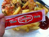 Ketchup Cosami, menú universitario felicitaciones Bascook.