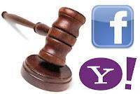 Yahoo Facebook están pelea patentes