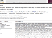Asociación entre edad inicio psicosis consumo marihuana Gálvez-Buccollini col.