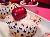 Cupcake cereza chocolate blanco