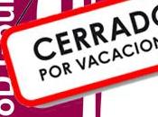 Cerrado vacaciones