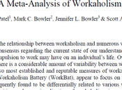 Meta-Análisis Trabajolismo (Compulsión trabajo) Patel col.