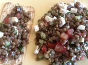 Ensalada fresca lentejas