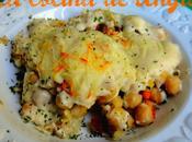 Garbanzos bechamel