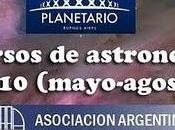 Cursos astronomía mayo-agosto Buenos Aires