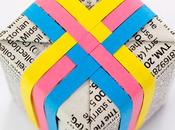 Envolver regalos: adorno tejido