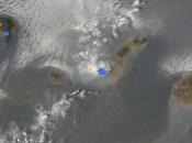 Imagen satélite (17.07.2012) incendios Canarias