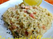 Risotto salmón ahumado