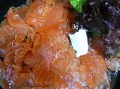 Gravlax salmon bayas enebro