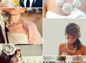 collar para novia/Brides wearing necklace