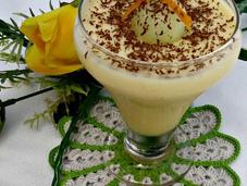 Mousse melón naranja