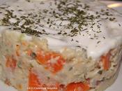 Ensalada papas merluza