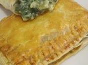 Receta Hojaldre relleno espinacas bechamel