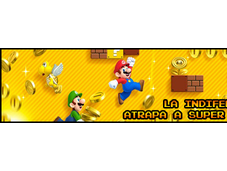 indiferencia atrapa Super Mario