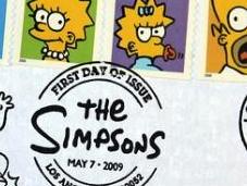servicio postal acierta sellos Simpson