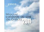 Informe sobre calidad aire Galicia durante 2011