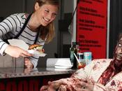 camión-restaurante para comida zombies promocionar Walking Dead