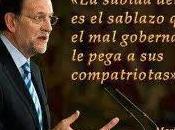 “Subir única medida…” pero ¿Cómo puede mentir impunemente, Rajoy, sabemos último verano?