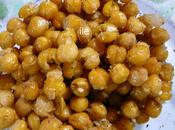 Garbanzos fritos especiados