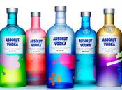 Unique, colorida edición especial botella Absolut