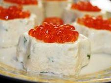 Mousse merluza gambas