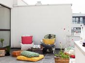 terraza acogedora