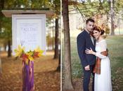 Hojas, piñas bodas