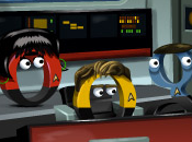 Doodle Google como homenaje Star Trek