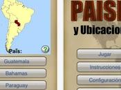 Aprender nombre países ubicaciones