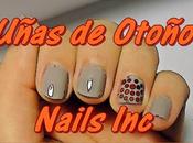 Uñas otoño. Nails Inc.