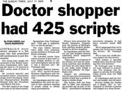 Alertas sobredosis medicamentos recetados