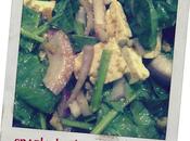 ensalada espinacas spinach salad