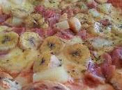 pizza tropical plátano canario