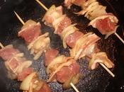 Brochetas solomillo ternera caramelizadas