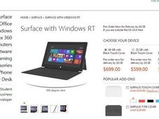 Microsoft anuncia precios tableta Surface Windows